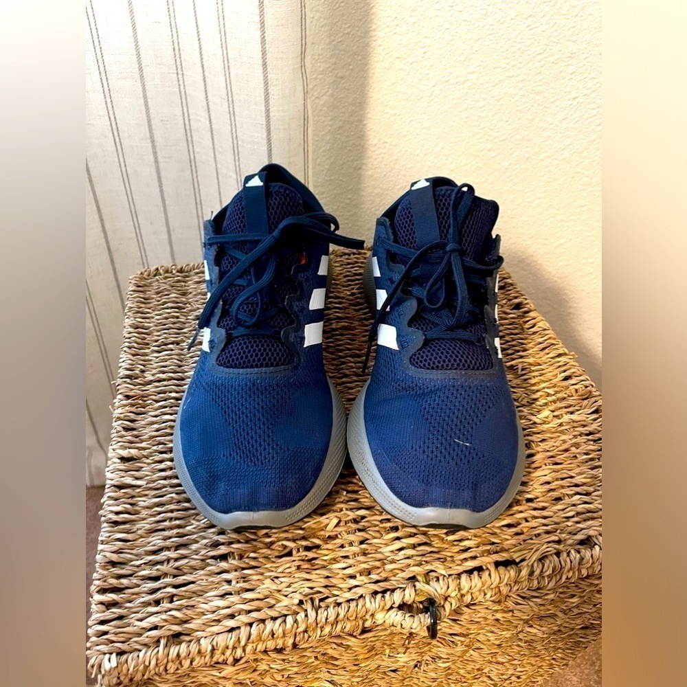Adidas Alpha 3Ounce Men's Navy/White Athletic Shoes 10.5